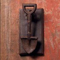 Cast iron Doorknocker spade